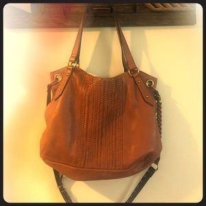 The Sak meadow convertible leather tote bag